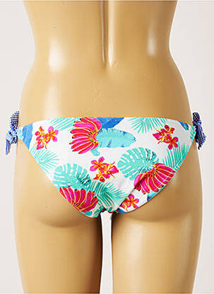 Maudymosi kelnaitės gėlių raštas bikini mėlyna BANANA MOON moteris