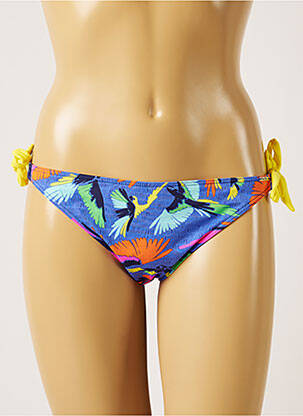 Maudymosi kelnaitės fantazijos raštas bikini mėlyna BANANA MOON moteris
