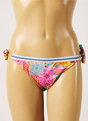 Maudymosi kelnaitės fantazijos raštas bikini rožinė BANANA MOON moteris