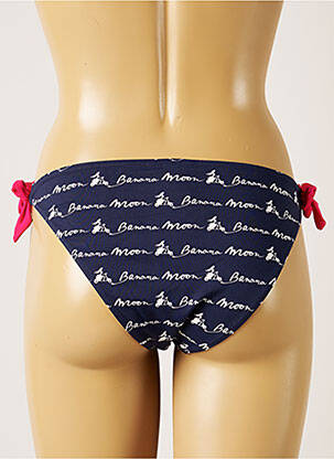 Maudymosi kelnaitės fantazijos raštas bikini mėlyna BANANA MOON moteris