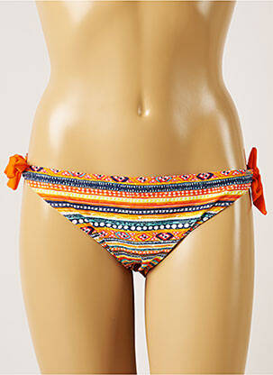 Maudymosi kelnaitės fantazijos raštas bikini oranžinė BANANA MOON moteris