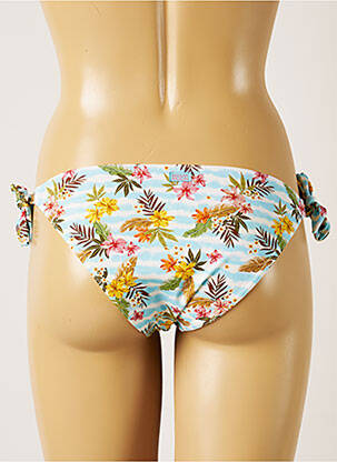 Maudymosi kelnaitės gėlių raštas bikini mėlyna BANANA MOON moteris