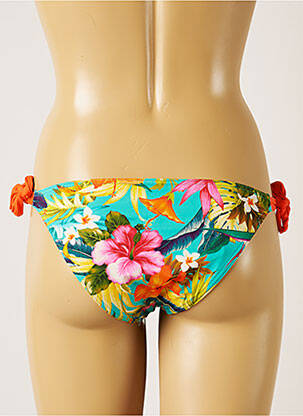 Maudymosi kelnaitės gėlių raštas bikini mėlyna BANANA MOON moteris
