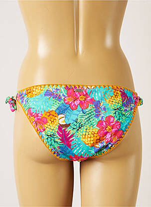 Maudymosi kelnaitės gėlių raštas bikini mėlyna BANANA MOON moteris