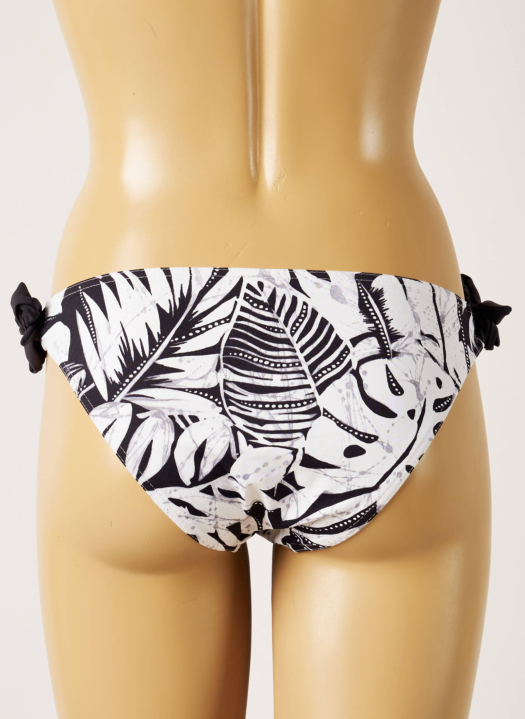 Maudymosi kelnaitės fantazijos raštas bikini juodas BANANA MOON moteris
