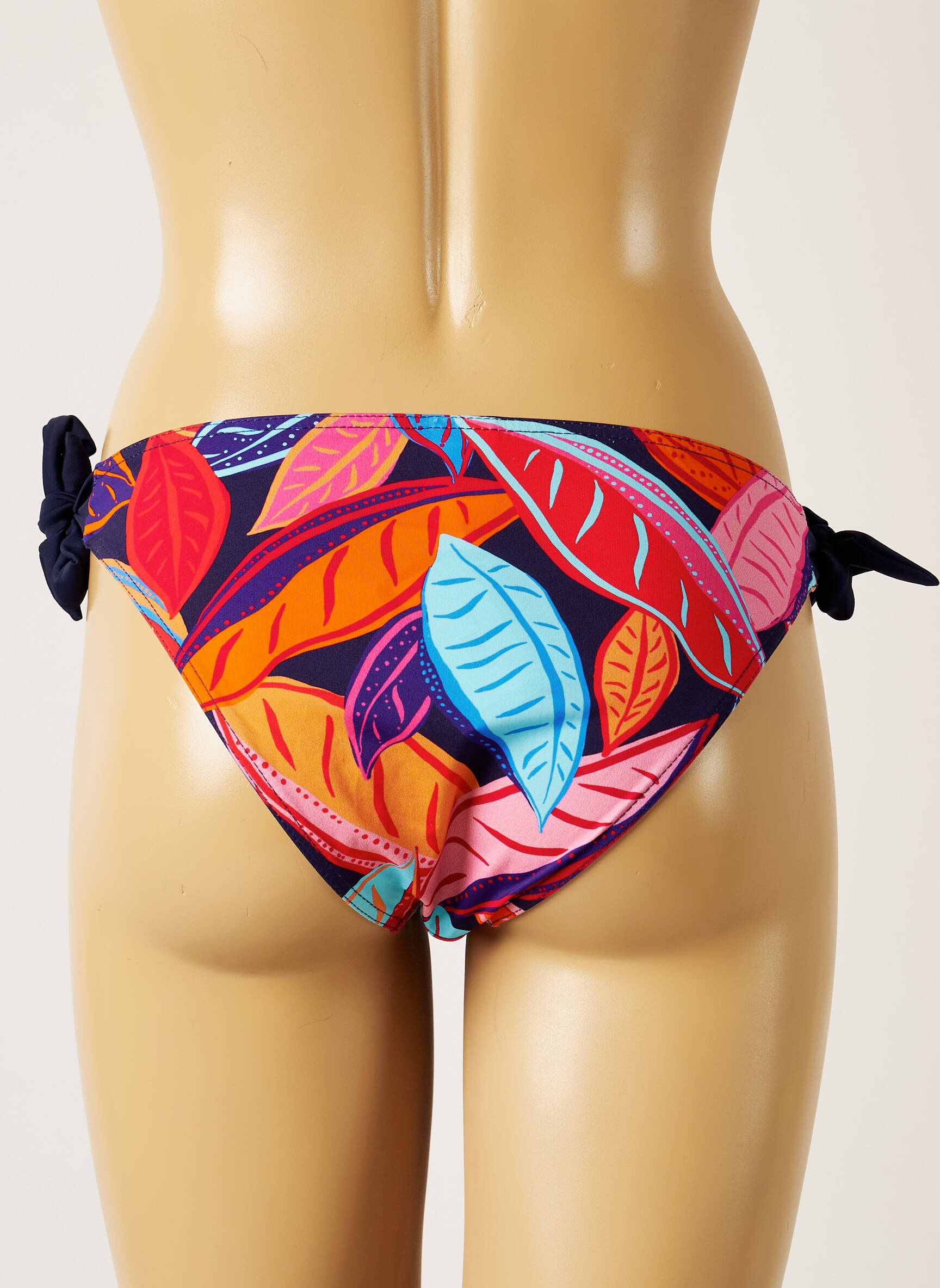 Maudymosi kelnaitės fantazijos raštas bikini mėlyna BANANA MOON moteris