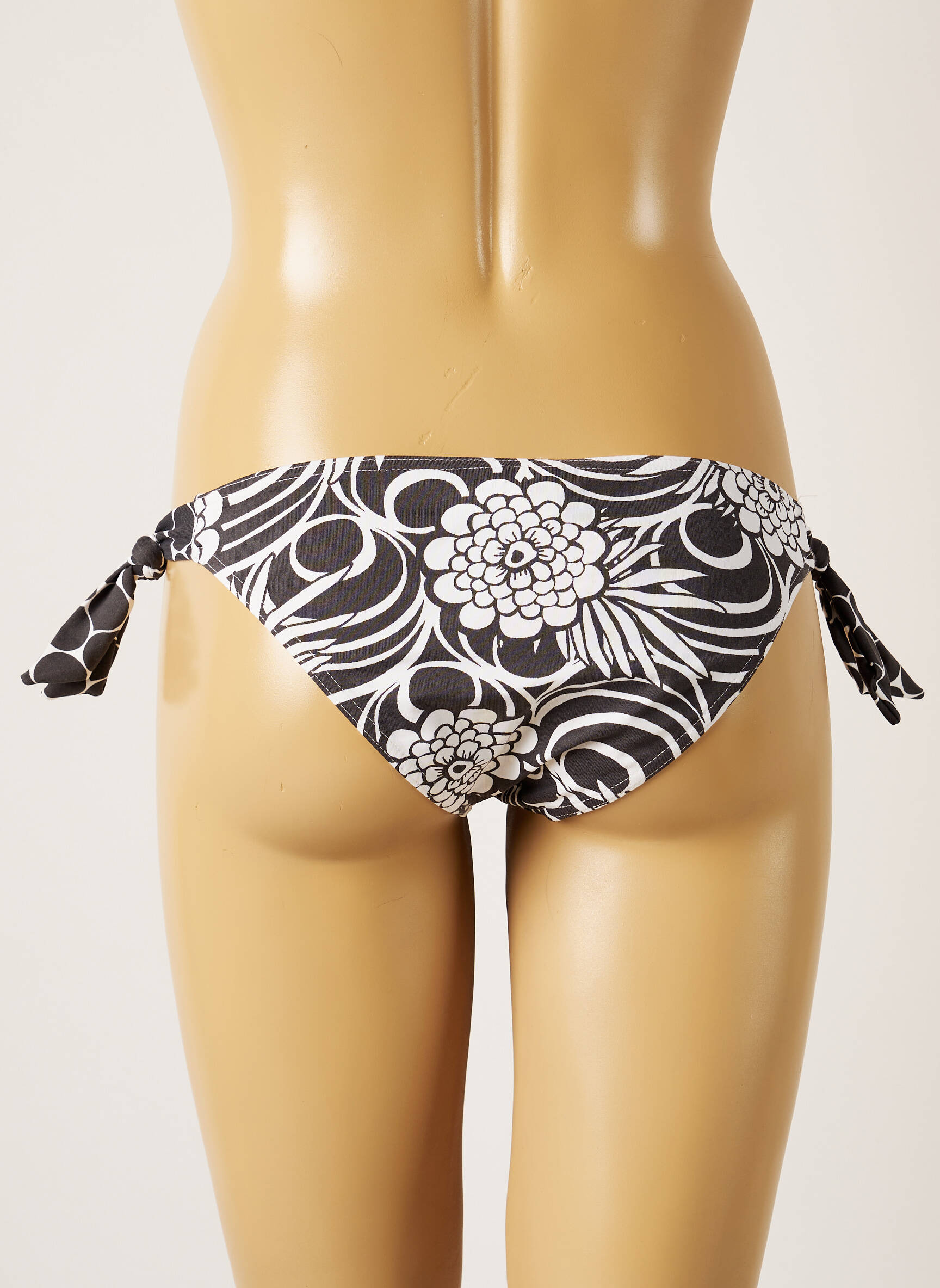 Maudymosi kelnaitės fantazijos raštas bikini juodas BANANA MOON moteris