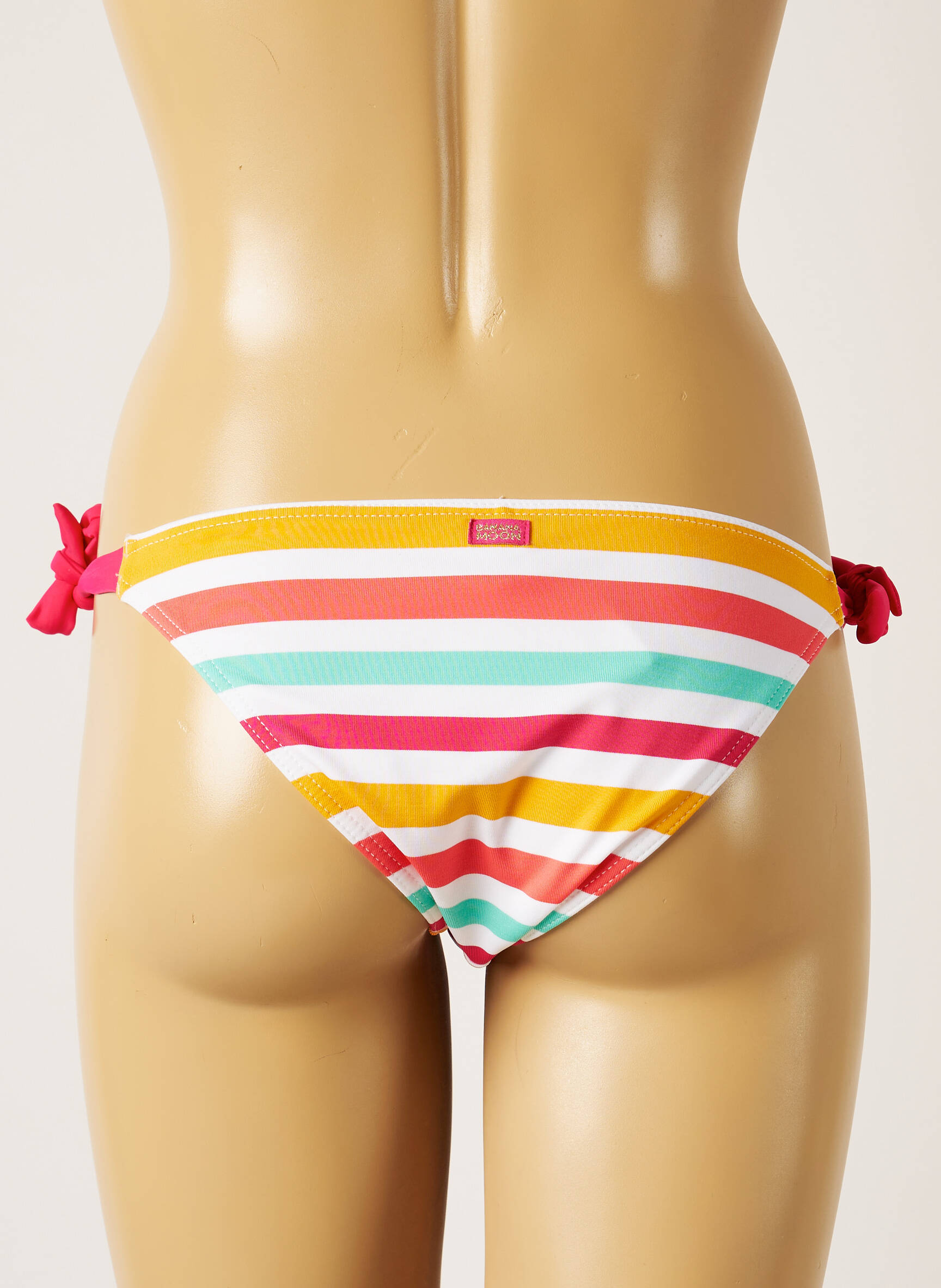 Maudymosi kelnaitės mikropluoštai bikini rožinė BANANA MOON moteris