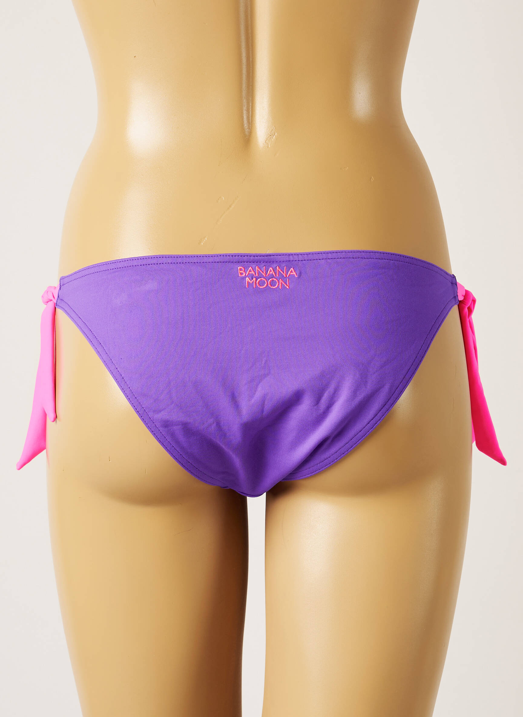 Maudymosi kelnaitės mikropluoštai bikini violetinis BANANA MOON moteris