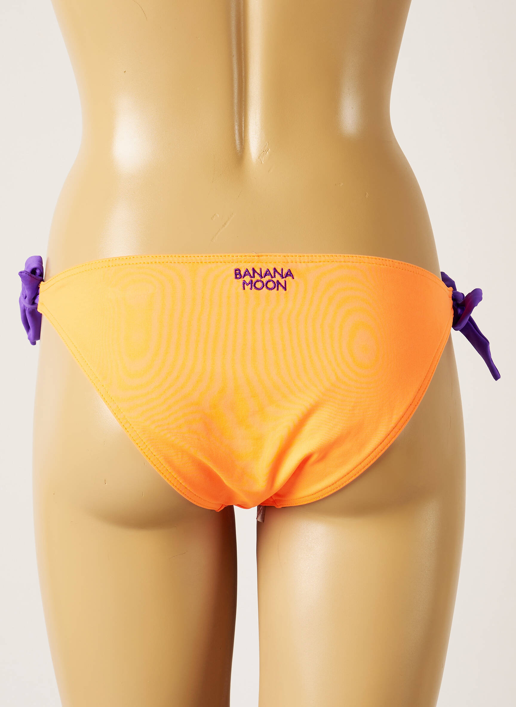 Maudymosi kelnaitės mikropluoštai bikini oranžinė BANANA MOON moteris