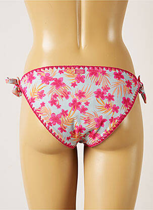 Maudymosi kelnaitės gėlių raštas bikini rožinė BANANA MOON moteris