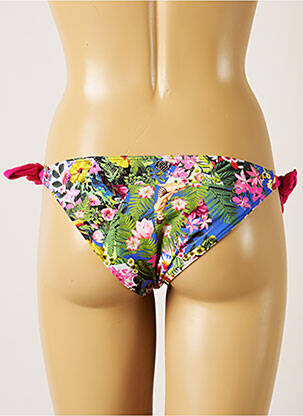 Maudymosi kelnaitės gėlių raštas bikini mėlyna BANANA MOON moteris