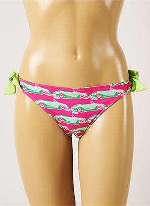 Maudymosi kelnaitės fantazijos raštas bikini rožinė BANANA MOON moteris
