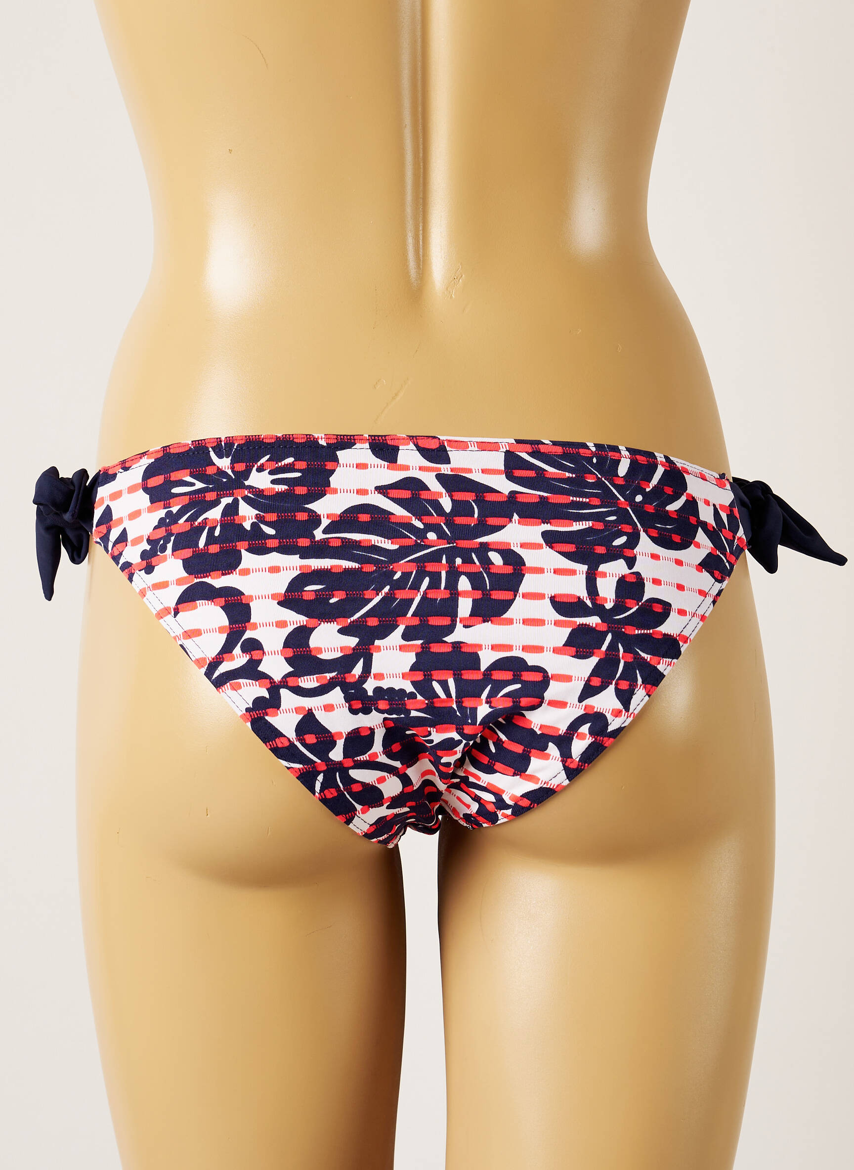 Maudymosi kelnaitės fantazijos raštas bikini mėlyna BANANA MOON moteris