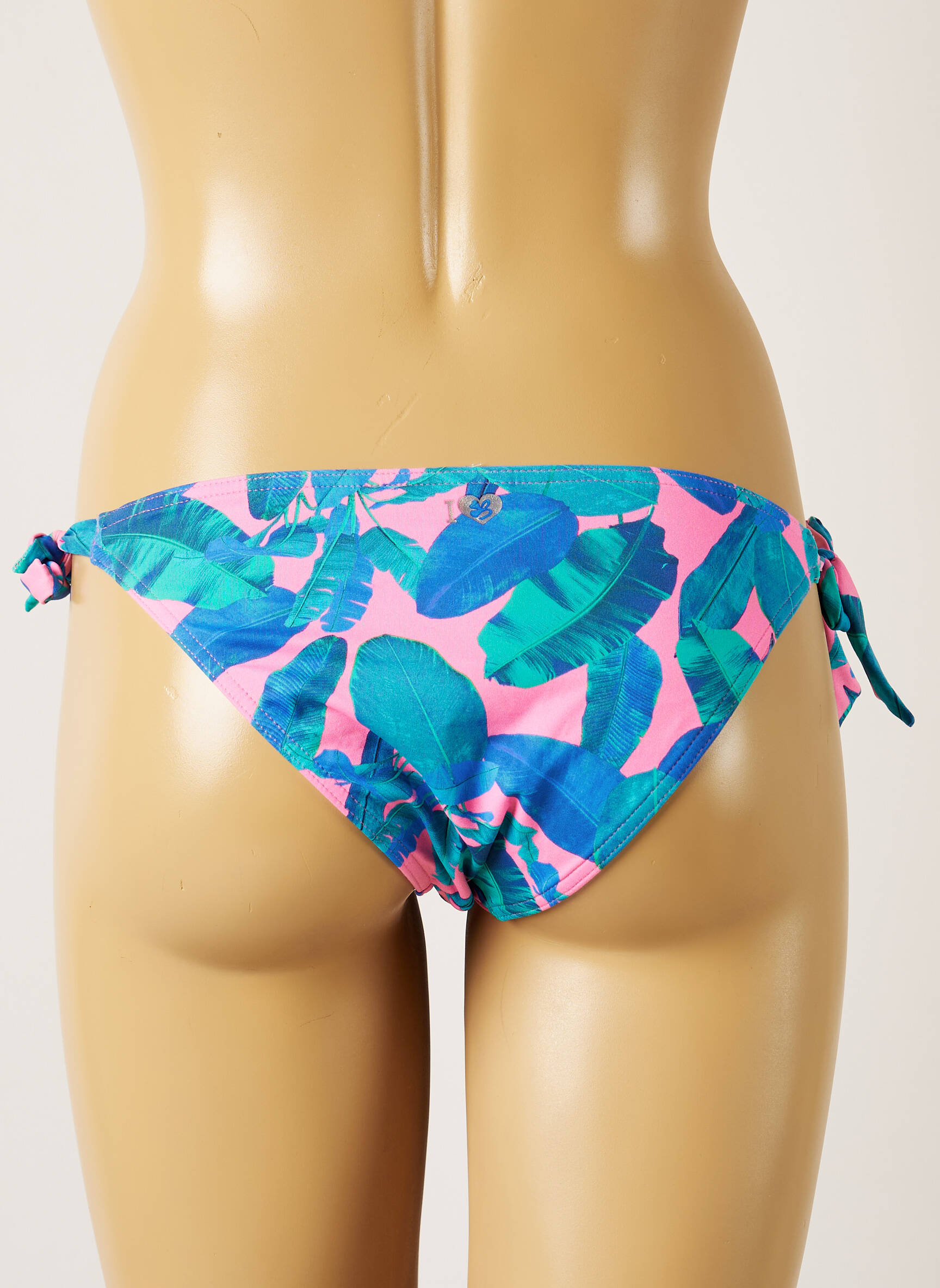 Maudymosi kelnaitės fantazijos raštas bikini mėlyna BANANA MOON moteris