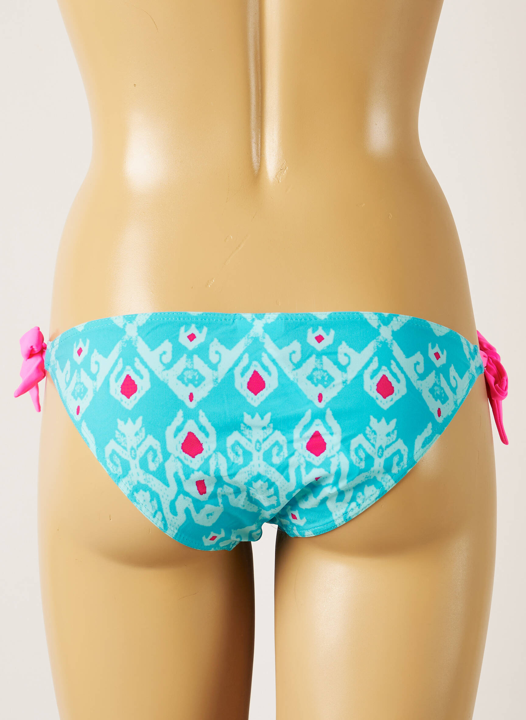 Maudymosi kelnaitės fantazijos raštas bikini mėlyna BANANA MOON moteris