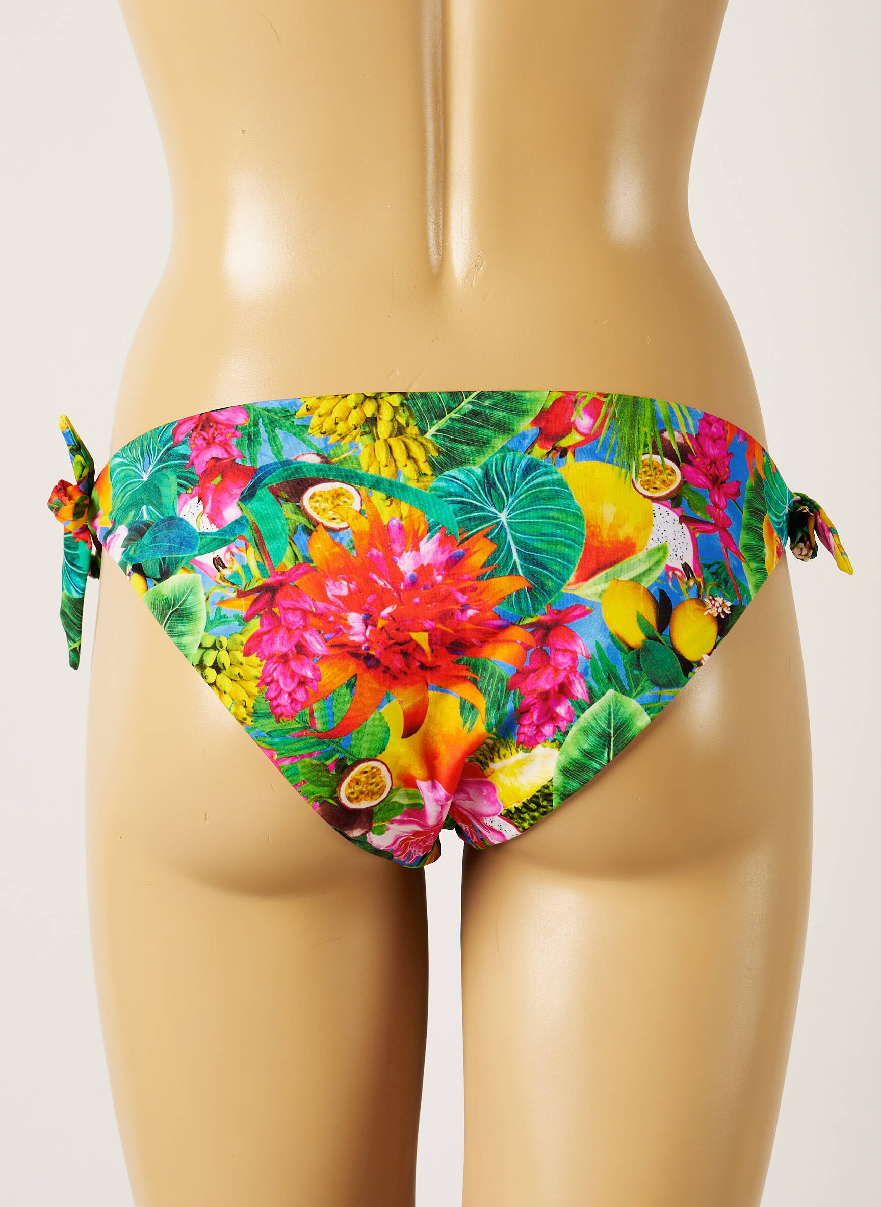 Maudymosi kelnaitės tiesioginis dažymas spausdinimas bikini žalias BANANA MOON moteris