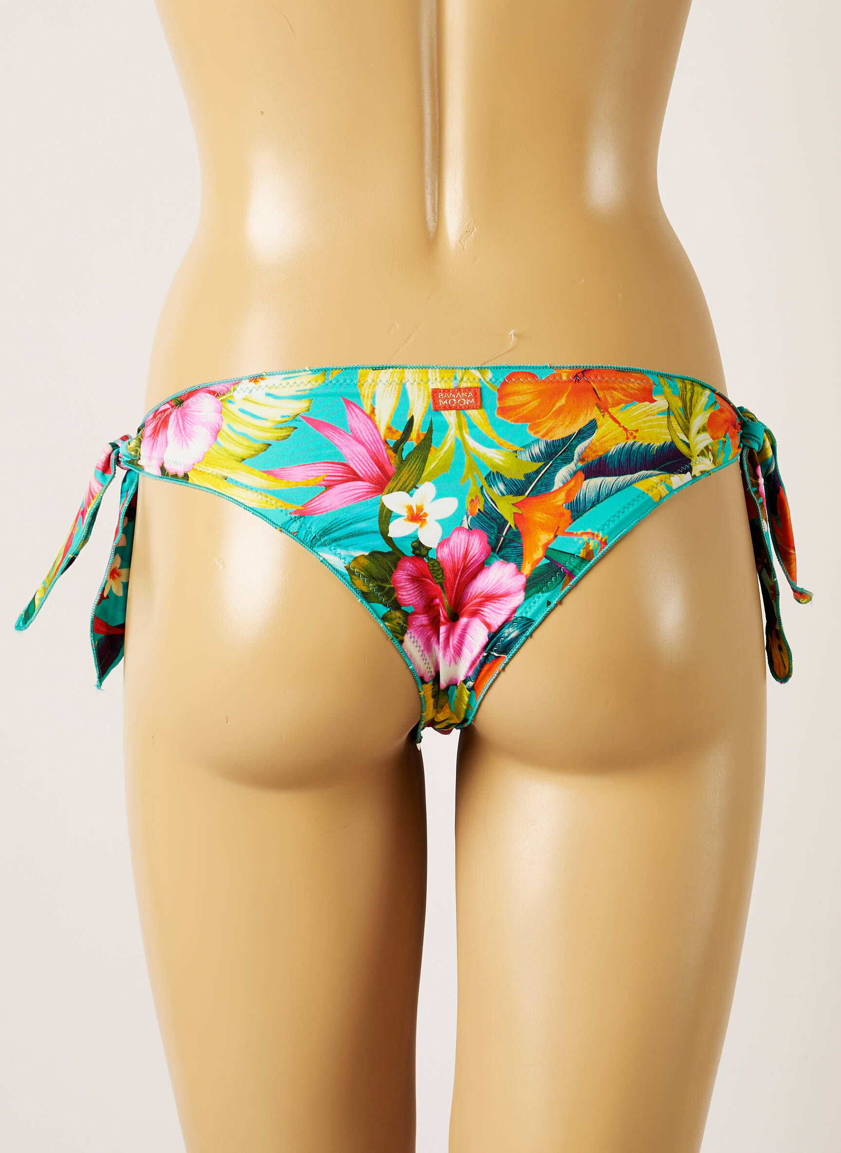 Maudymosi kelnaitės tiesioginis dažymas spausdinimas bikini žalias BANANA MOON moteris
