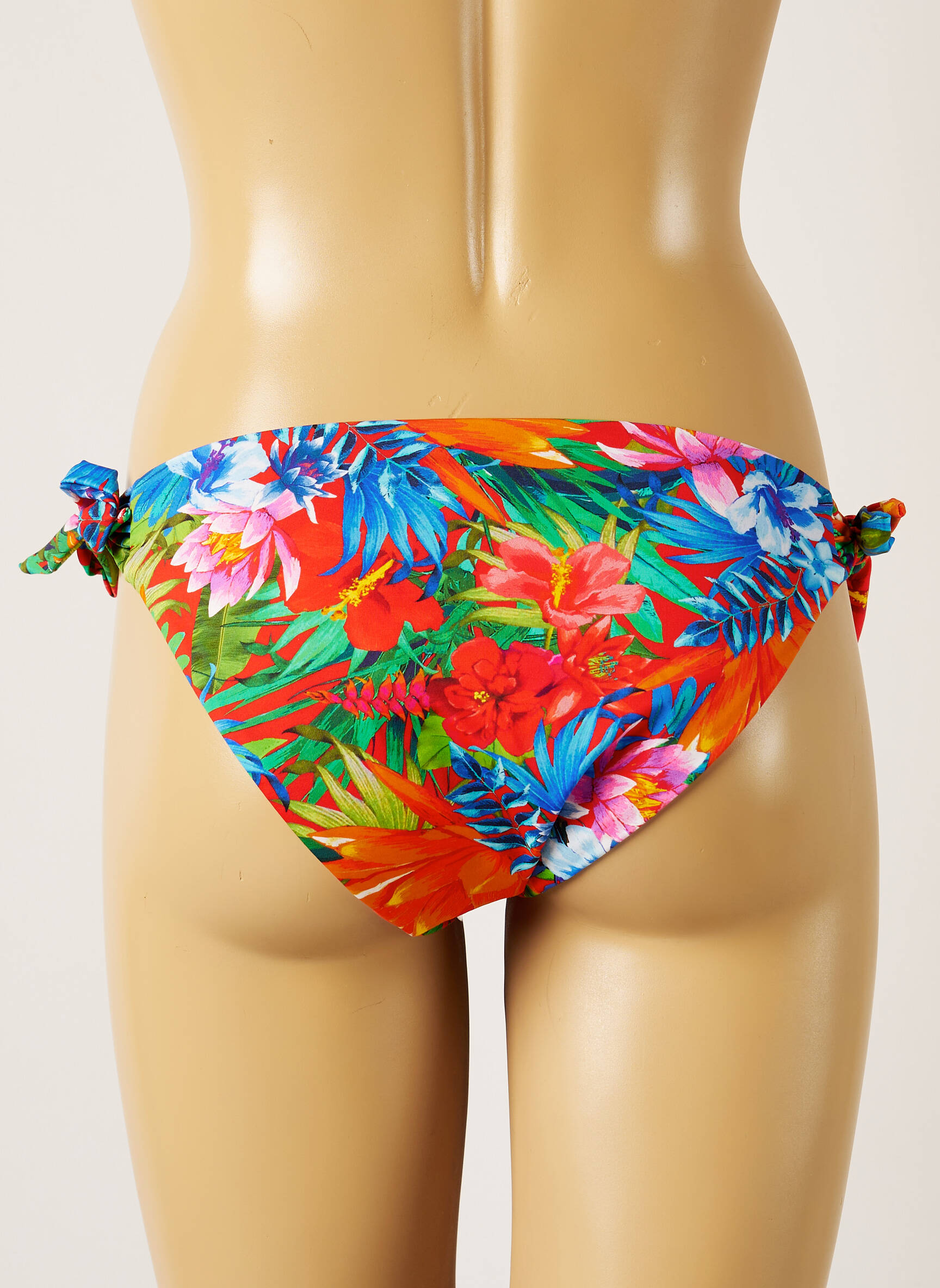 Maudymosi kelnaitės tiesioginis dažymas spausdinimas bikini oranžinė BANANA MOON moteris