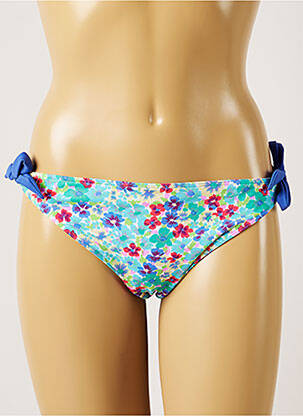 Maudymosi kelnaitės gėlių raštas bikini mėlyna BANANA MOON moteris