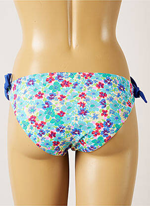Maudymosi kelnaitės gėlių raštas bikini mėlyna BANANA MOON moteris