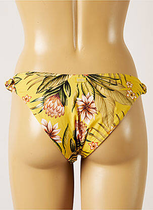 Maudymosi kelnaitės tiesioginis dažymas spausdinimas bikini geltona BANANA MOON moteris