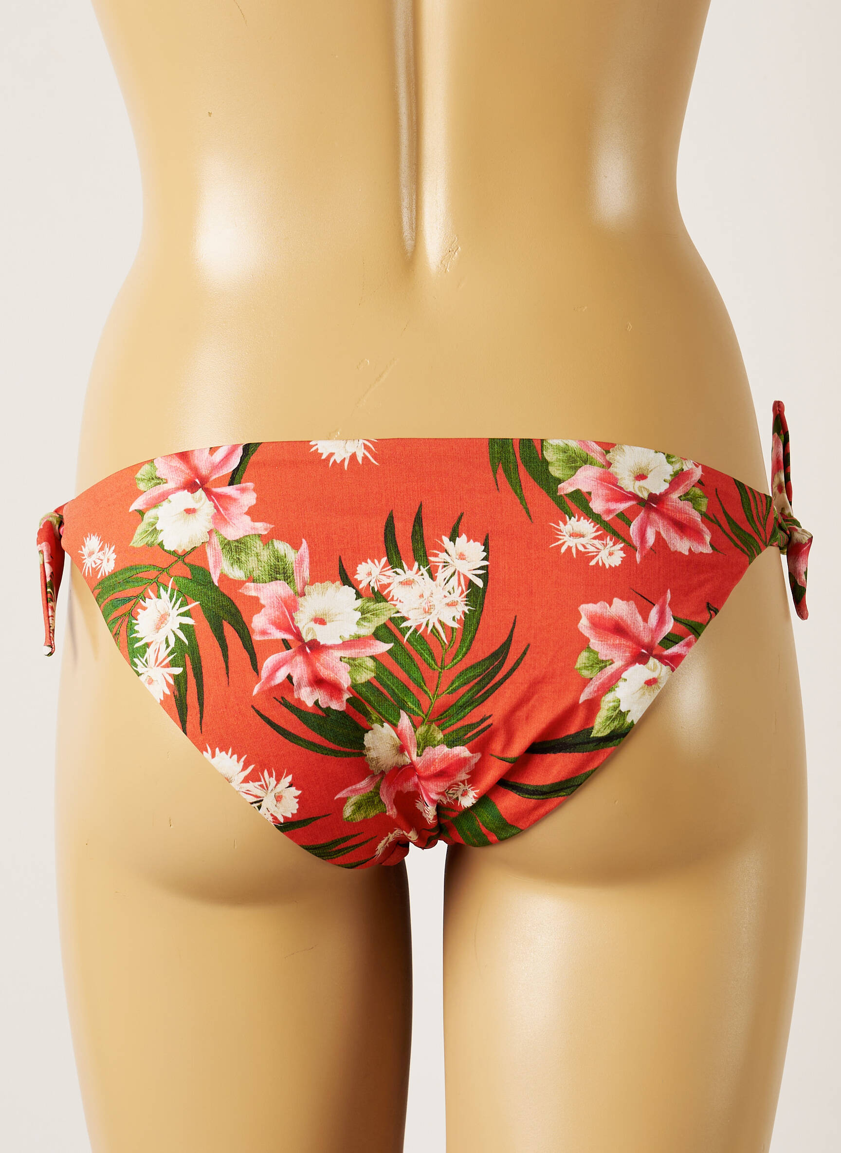 Maudymosi kelnaitės tiesioginis dažymas spausdinimas bikini oranžinė BANANA MOON moteris