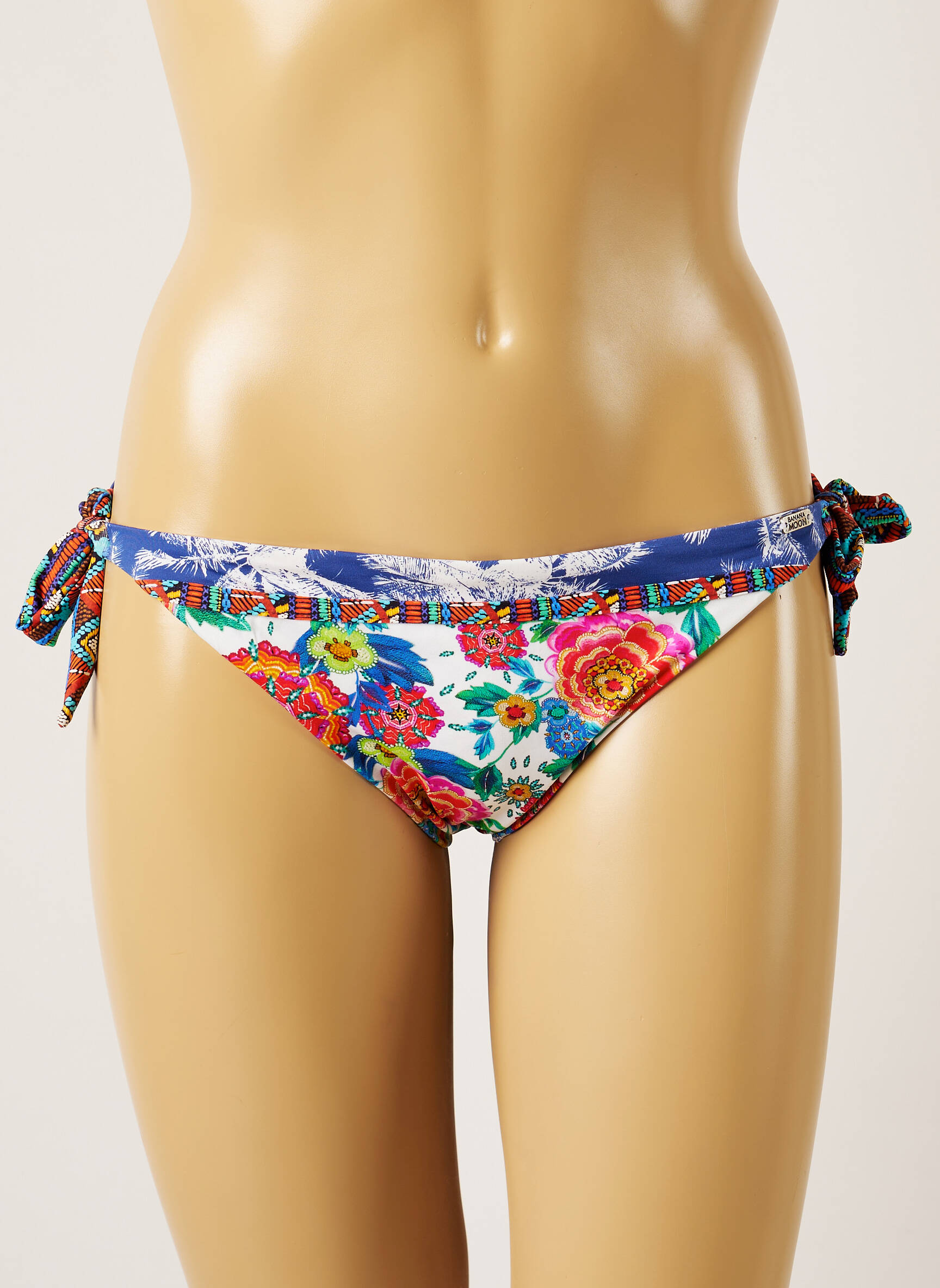 Maudymosi kelnaitės apverčiamas bikini mėlyna BANANA MOON moteris