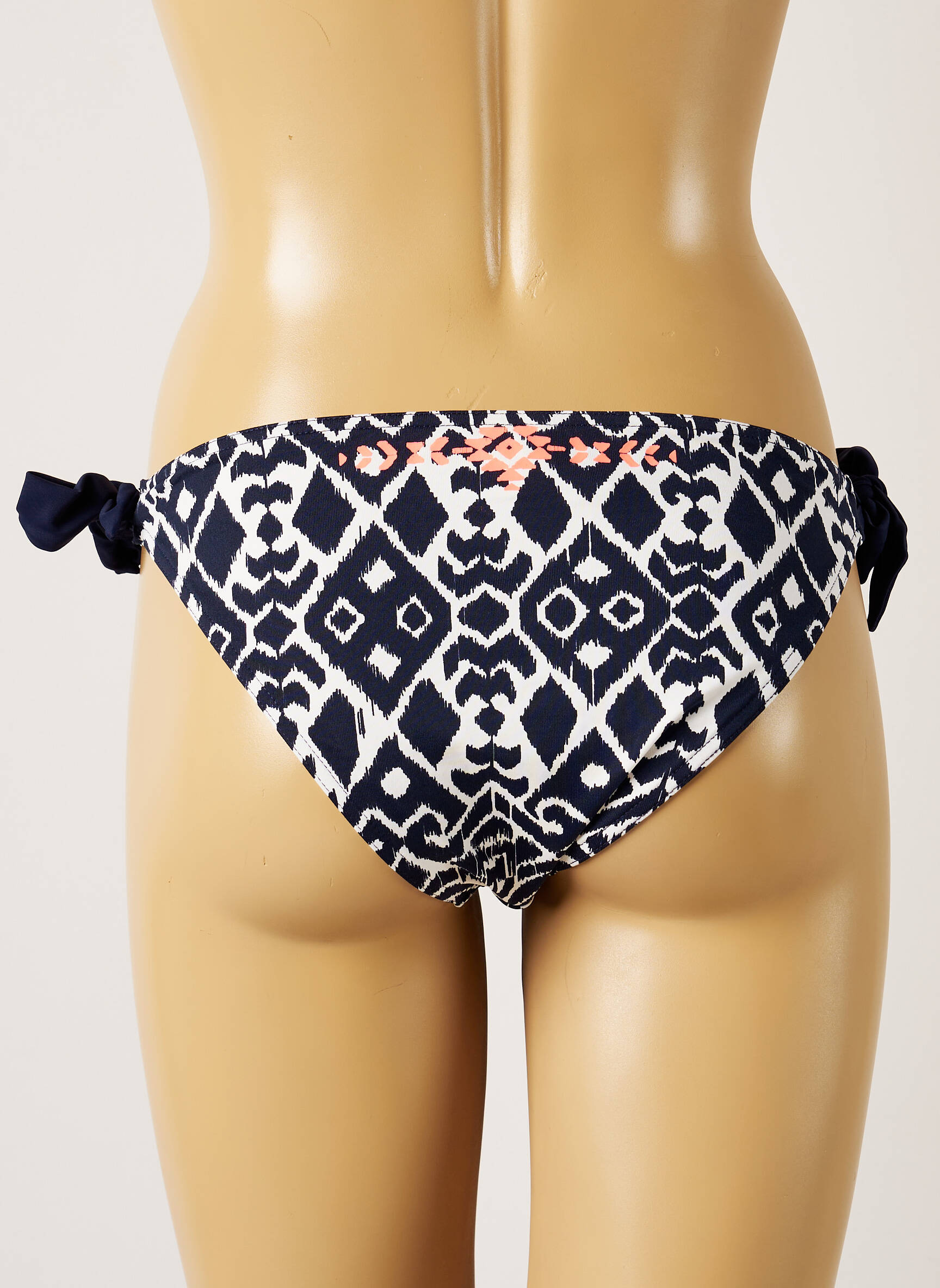 Maudymosi kelnaitės fantazijos raštas bikini mėlyna BANANA MOON moteris