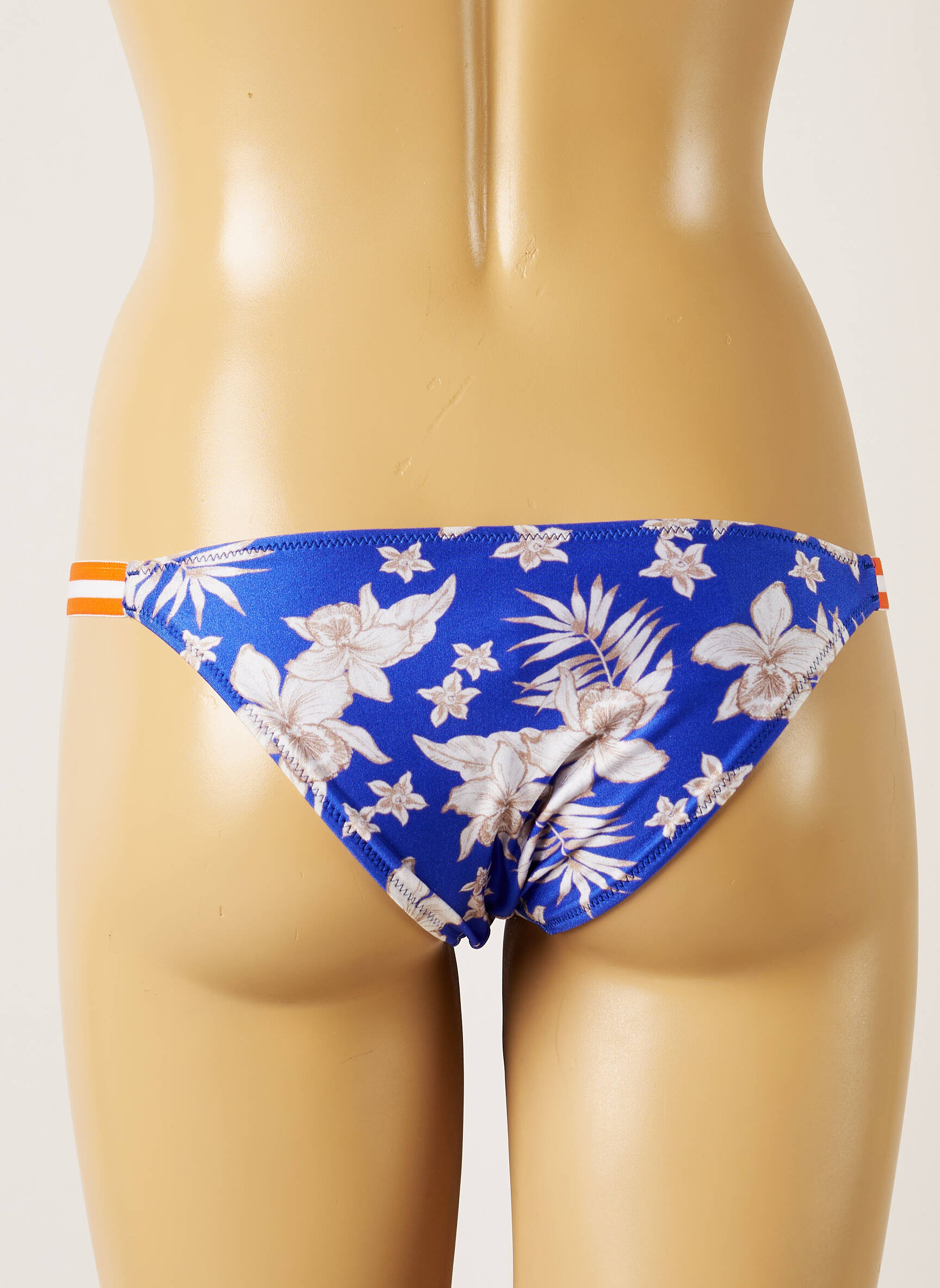 Maudymosi kelnaitės tiesioginis dažymas spausdinimas bikini mėlyna BANANA MOON moteris