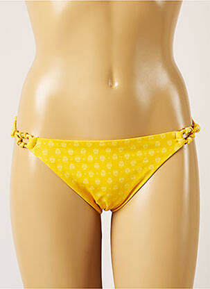 Maudymosi kelnaitės fantazijos raštas bikini geltona BANANA MOON moteris