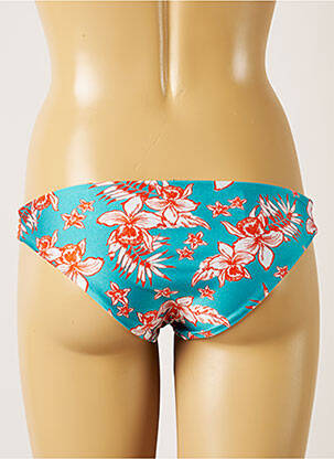 Maudymosi kelnaitės gėlių raštas bikini mėlyna BANANA MOON moteris