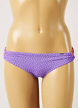 Maudymosi kelnaitės fantazijos raštas bikini violetinis BANANA MOON moteris