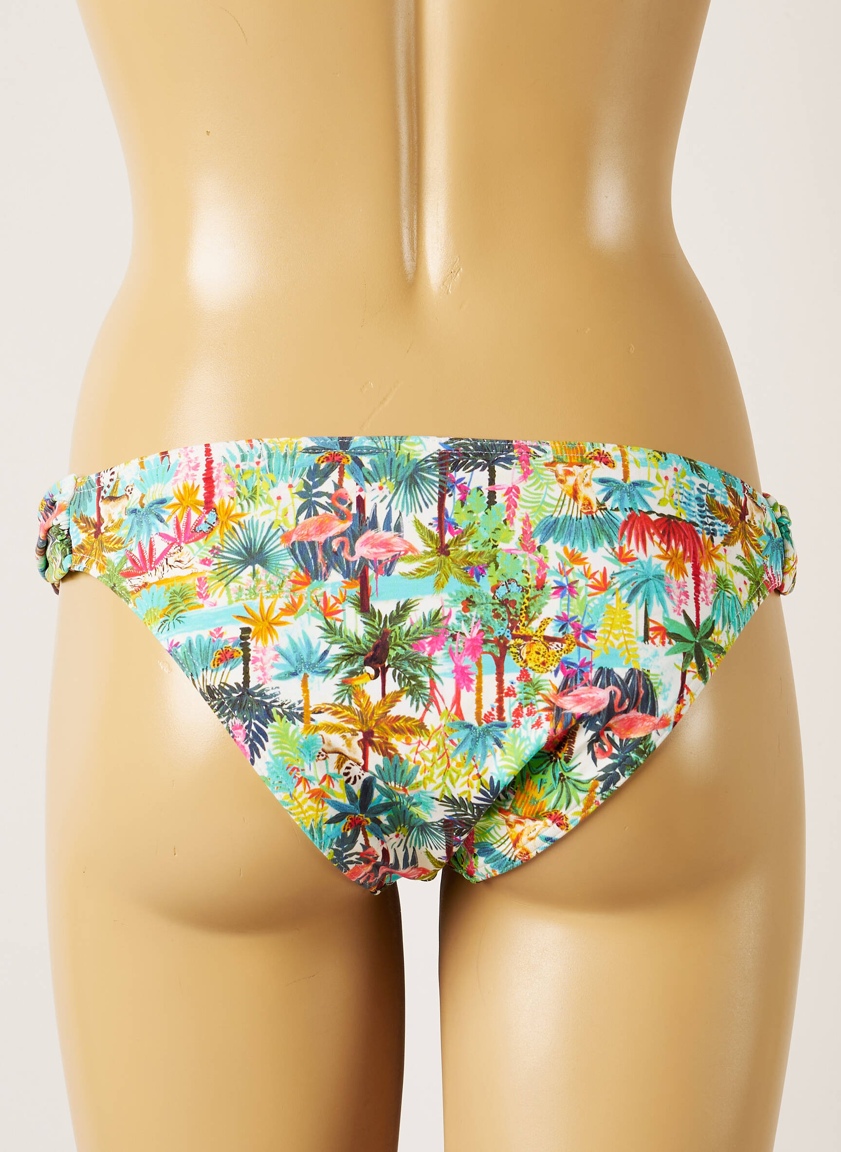 Maudymosi kelnaitės tiesioginis dažymas spausdinimas bikini žalias BANANA MOON moteris