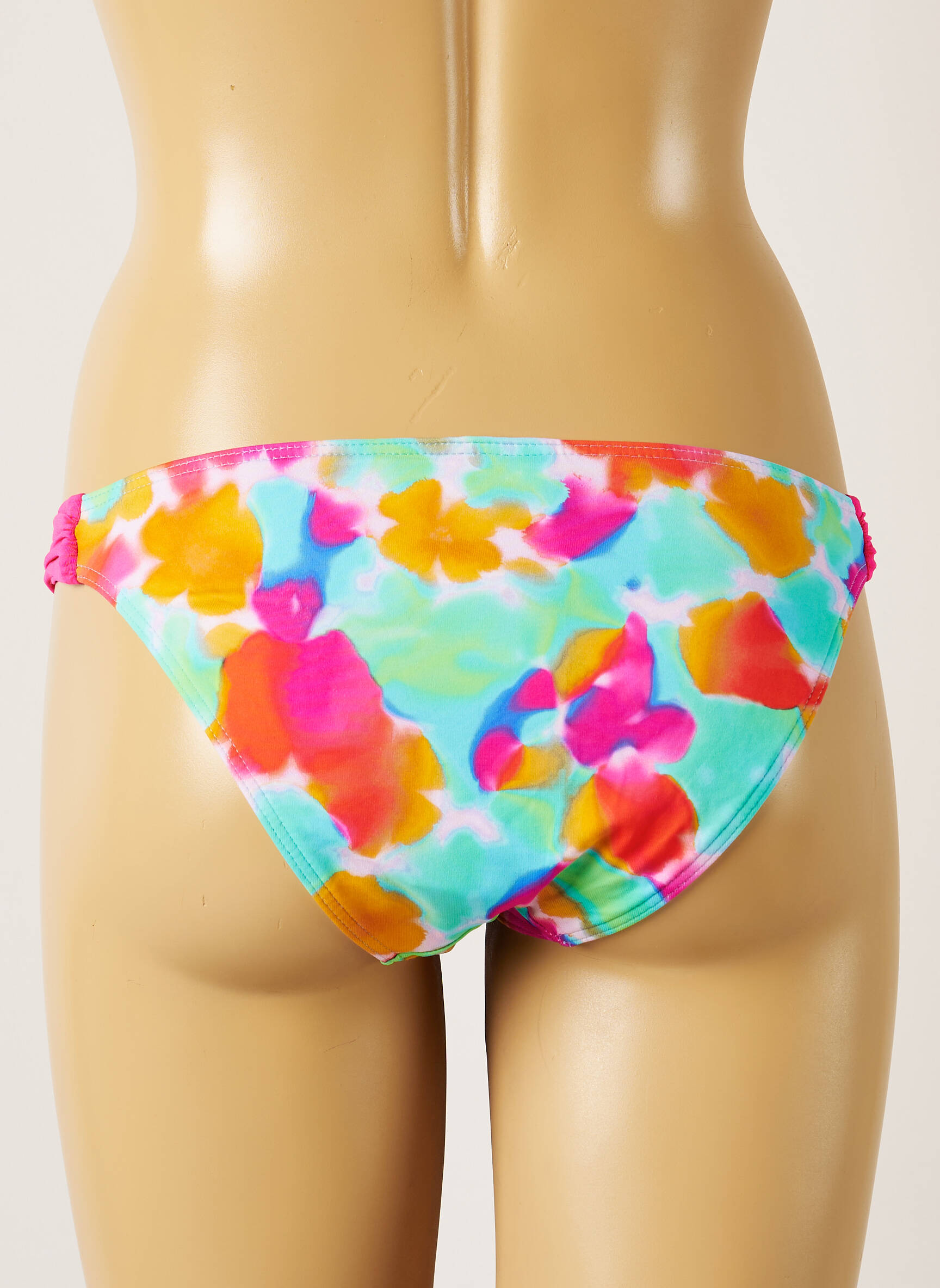Maudymosi kelnaitės fantazijos raštas bikini mėlyna BANANA MOON moteris