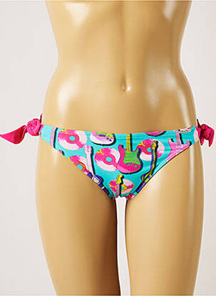 Maudymosi kelnaitės fantazijos raštas bikini mėlyna BANANA MOON moteris