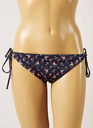 Maudymosi kelnaitės gėlių raštas bikini mėlyna BANANA MOON moteris