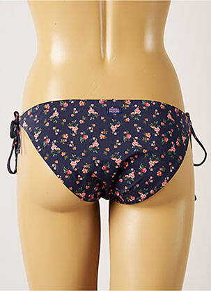 Maudymosi kelnaitės gėlių raštas bikini mėlyna BANANA MOON moteris