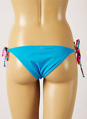 Maudymosi kelnaitės užsegimas su raišteliais bikini mėlyna BANANA MOON moteris