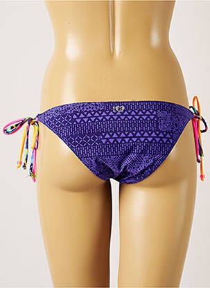 Maudymosi kelnaitės fantazijos raštas bikini violetinis BANANA MOON moteris