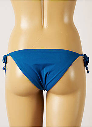Maudymosi kelnaitės užsegimas su raišteliais bikini mėlyna BANANA MOON moteris