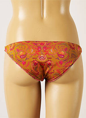 Maudymosi kelnaitės gėlių raštas bikini rožinė BANANA MOON moteris