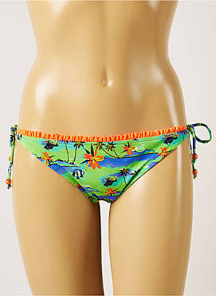 Maudymosi kelnaitės tiesioginis dažymas spausdinimas bikini žalias BANANA MOON moteris