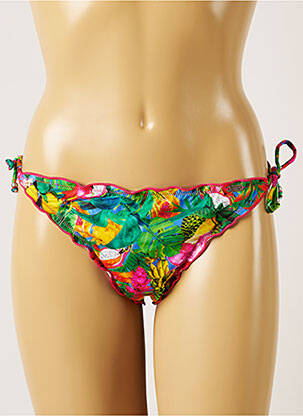 Maudymosi kelnaitės tiesioginis dažymas spausdinimas bikini rožinė BANANA MOON moteris
