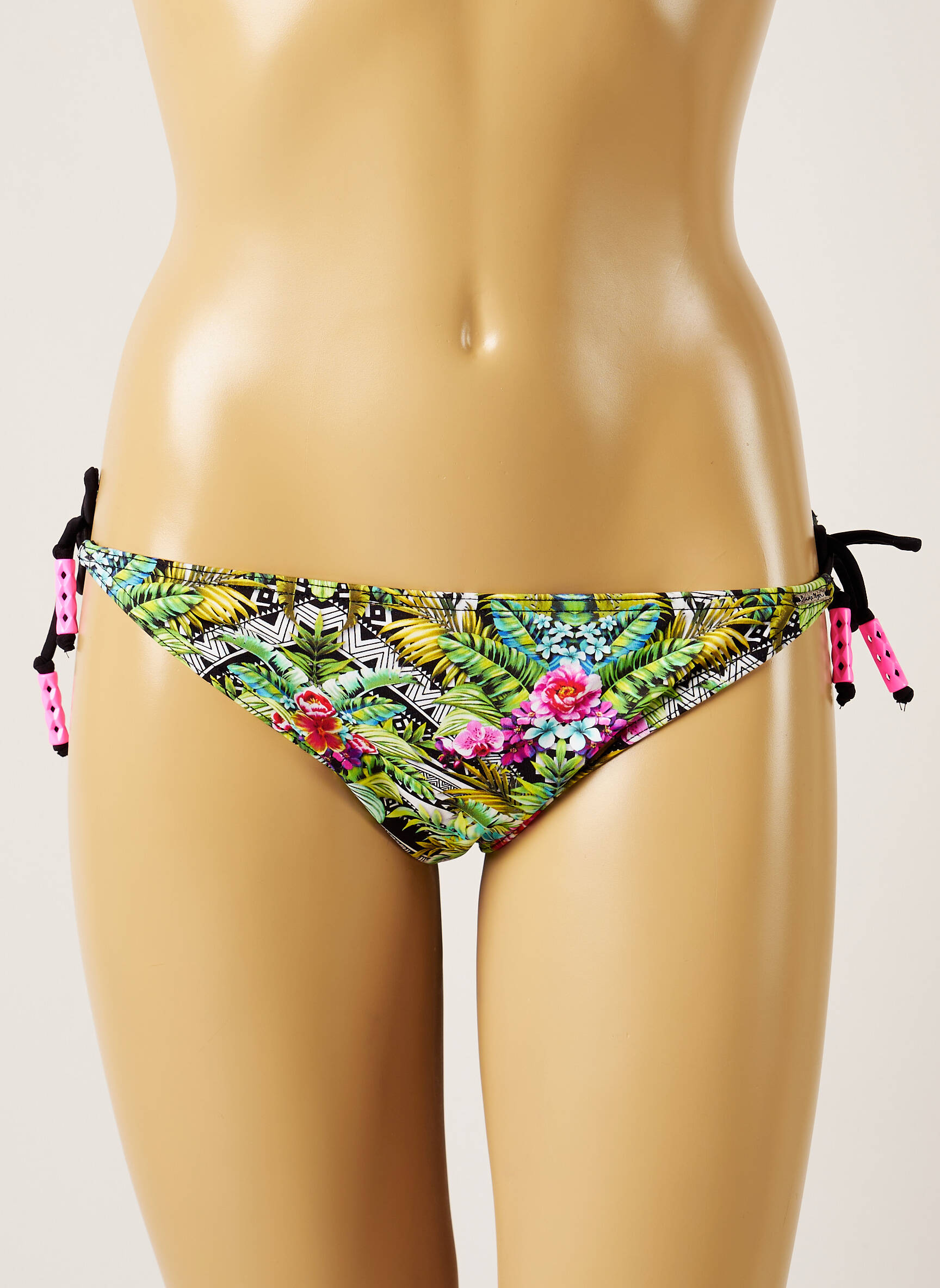 Maudymosi kelnaitės tiesioginis dažymas spausdinimas bikini žalias BANANA MOON moteris