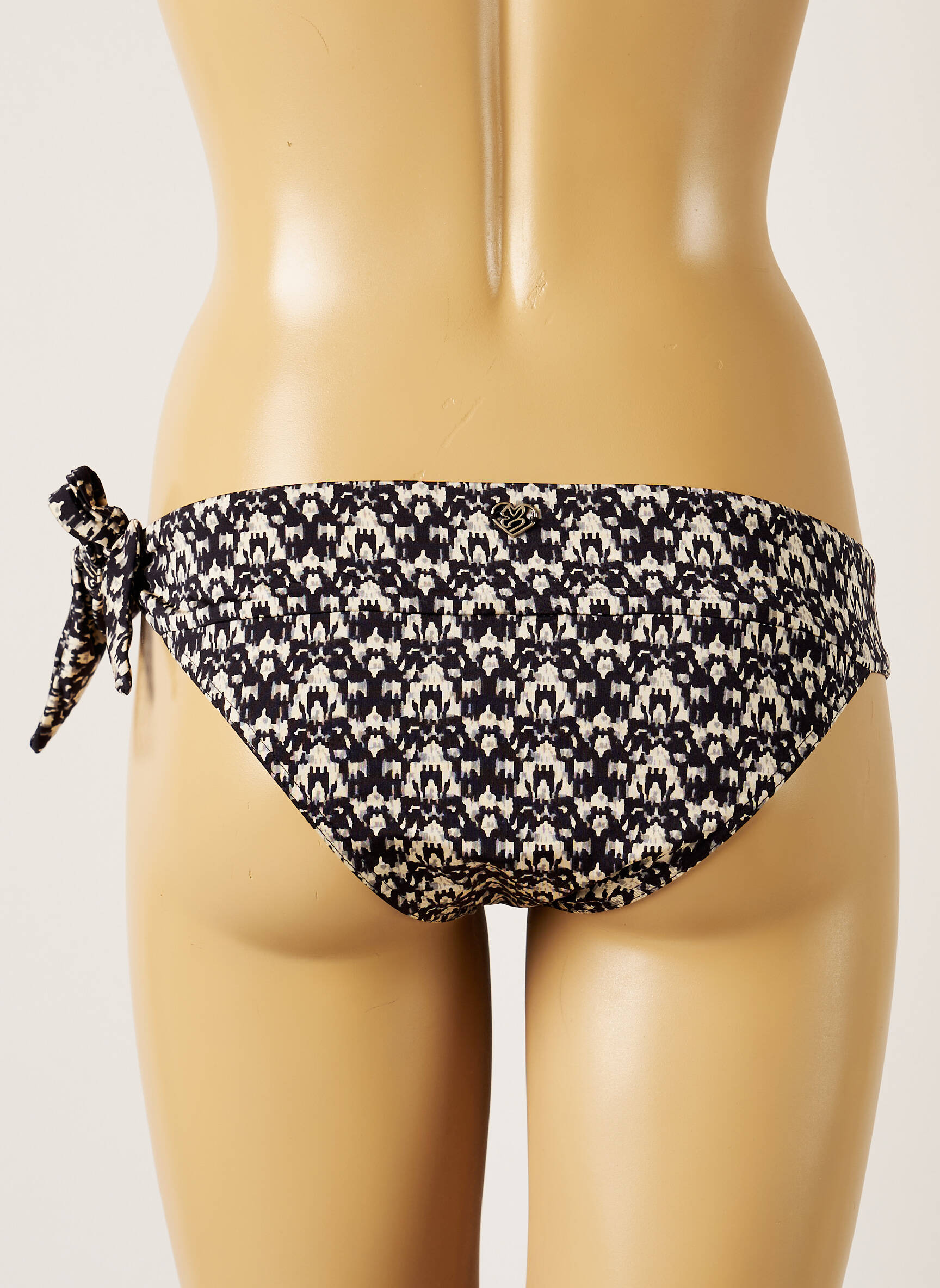 Maudymosi kelnaitės fantazijos raštas bikini juodas BANANA MOON moteris