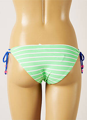 Maudymosi kelnaitės užsegimas su raišteliais bikini žalias BANANA MOON moteris