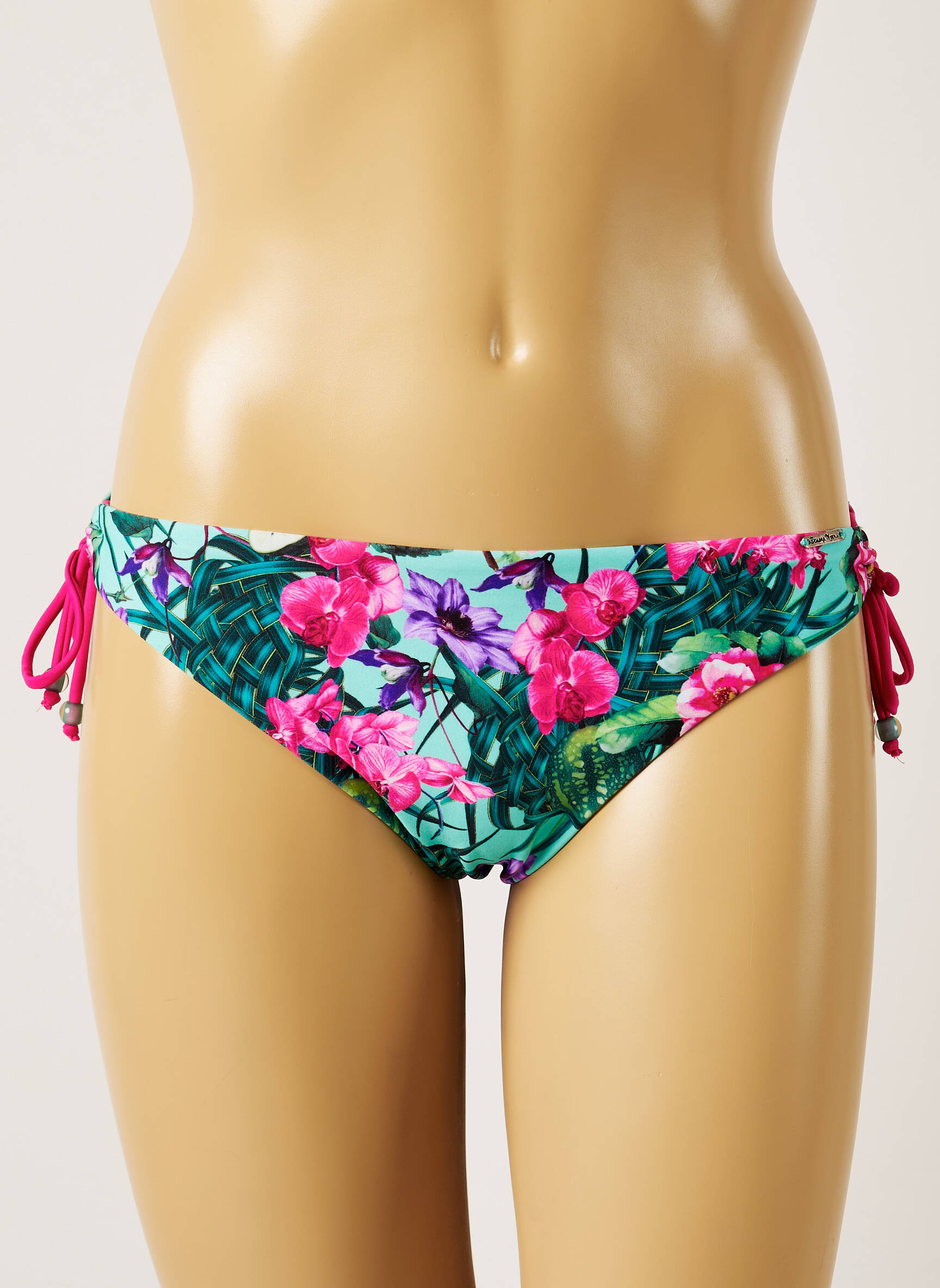 Maudymosi kelnaitės tiesioginis dažymas spausdinimas bikini žalias BANANA MOON moteris