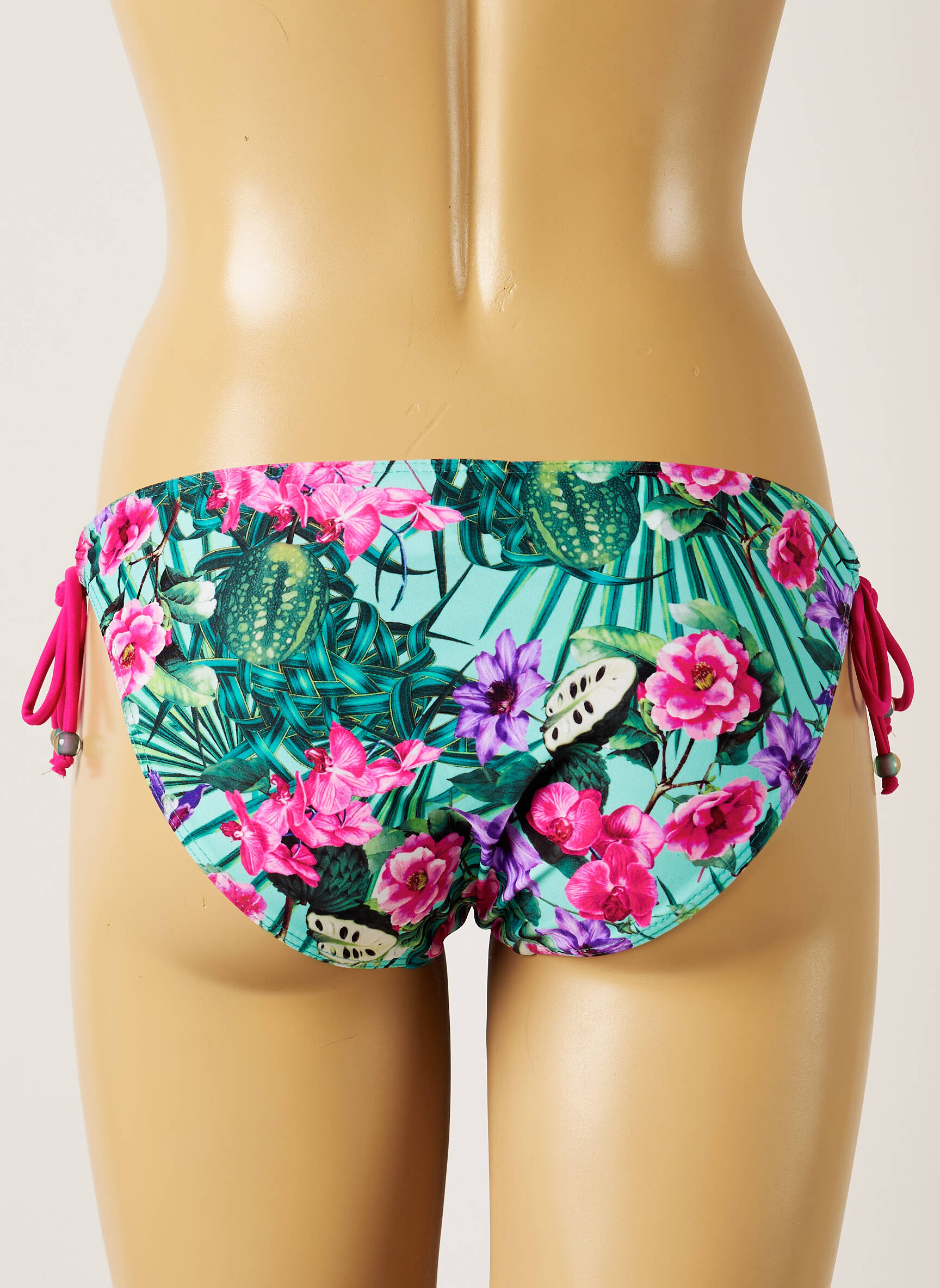 Maudymosi kelnaitės tiesioginis dažymas spausdinimas bikini žalias BANANA MOON moteris