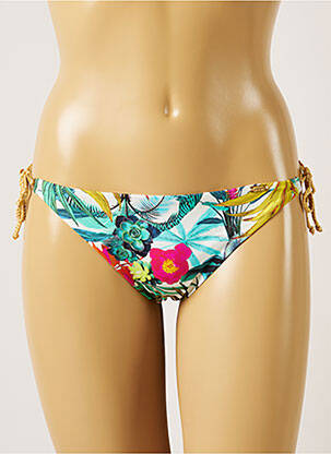 Maudymosi kelnaitės gėlių raštas bikini mėlyna BANANA MOON moteris